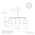 ARTERIORS, MARCO CHANDELIER, CHANDELIER LIGHT