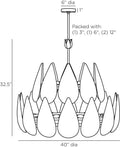 ARTERIORS, ANASTASIA CHANDELIER, CHANDELIER LIGHT
