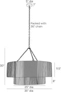 ARTERIORS, CREIGHTON CHANDELIER, CHANDELIER LIGHT