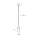 ARTERIORS, VILKO PENDANT, PENDANT LIGHT