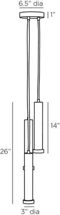 ARTERIORS, ALEENA PENDANT, PENDANT LIGHT