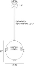 ARTERIORS, IRENE PENDANT, PENDANT LIGHT