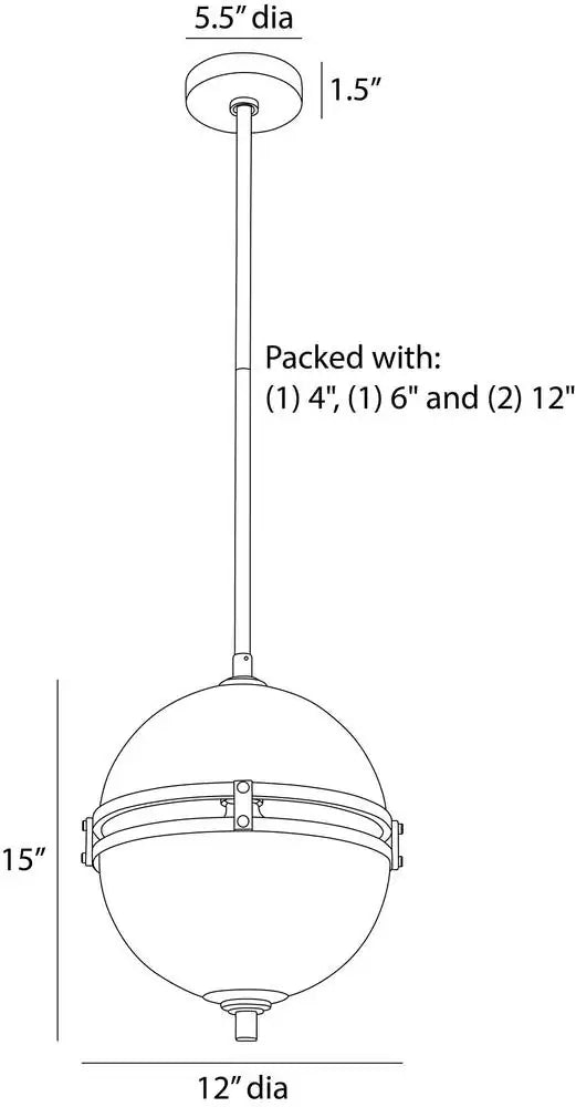 ARTERIORS, IRENE PENDANT, PENDANT LIGHT