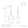 ARTERIORS, MARCO PENDANT, PENDANT LIGHT