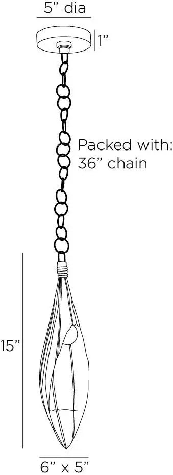 ARTERIORS, CLAYTON PENDANT, PENDANT LIGHT