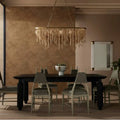 ARTERIORS, BAJA LINEAR CHANDELIER, CHANDELIER LIGHT