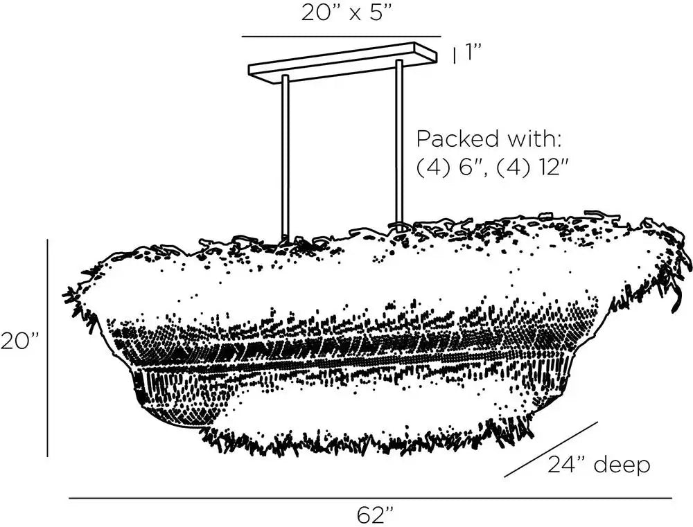 ARTERIORS, YESSIKA CHANDELIER, CHANDELIER LIGHT