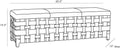 ARTERIORS, ELIS BENCH, LOUNGE