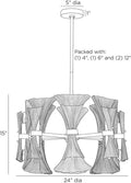 ARTERIORS, GWENDOLYN CHANDELIER, CHANDELIER LIGHT
