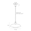 ARTERIORS, TOBIAS PENDANT, PENDANT LIGHT