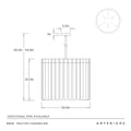 ARTERIORS, MAXTON CHANDELIER, CHANDELIER LIGHT