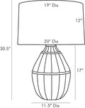 ARTERIORS, TANGIER LAMP, TABLE LAMPS
