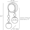 ARTERIORS, BEVERLY SCONCE, PENDANT LIGHT