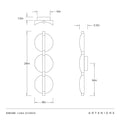 ARTERIORS, LUNA SCONCE, PENDANT LIGHT