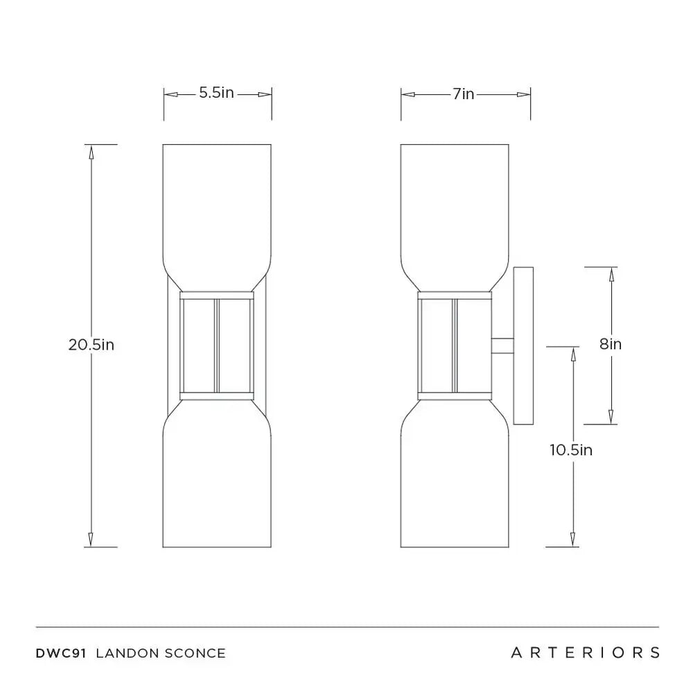 ARTERIORS, LANDON SCONCE, PENDANT LIGHT