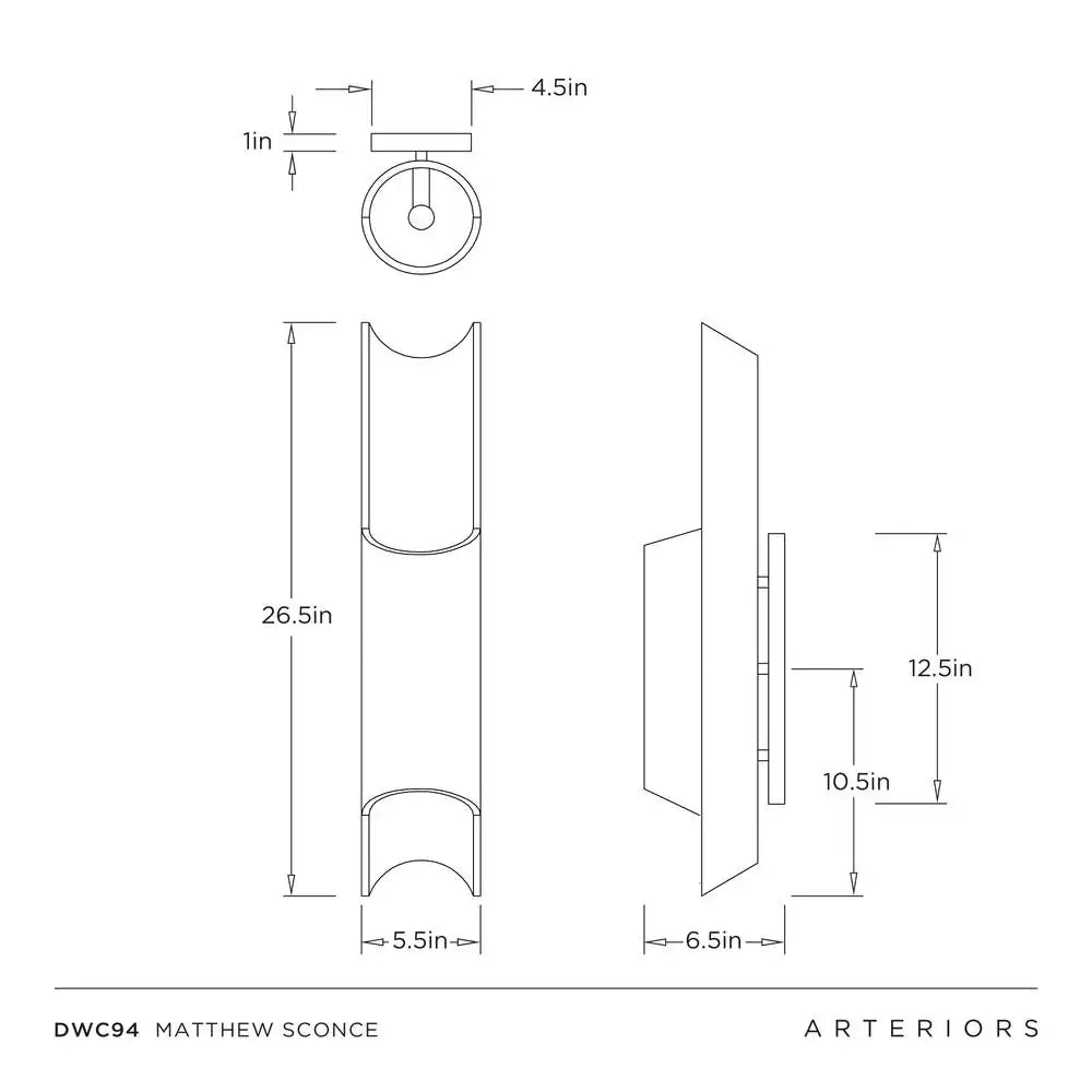 ARTERIORS, MATTHEW SCONCE, PENDANT LIGHT