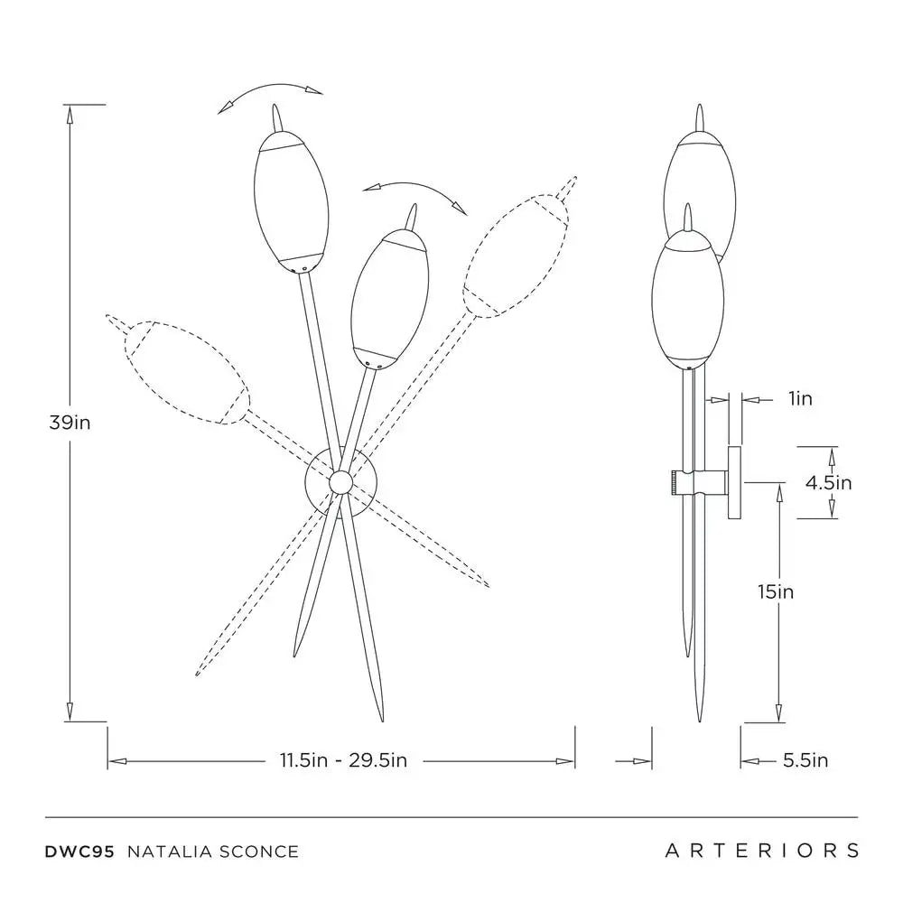 ARTERIORS, NATALIA SCONCE, PENDANT LIGHT