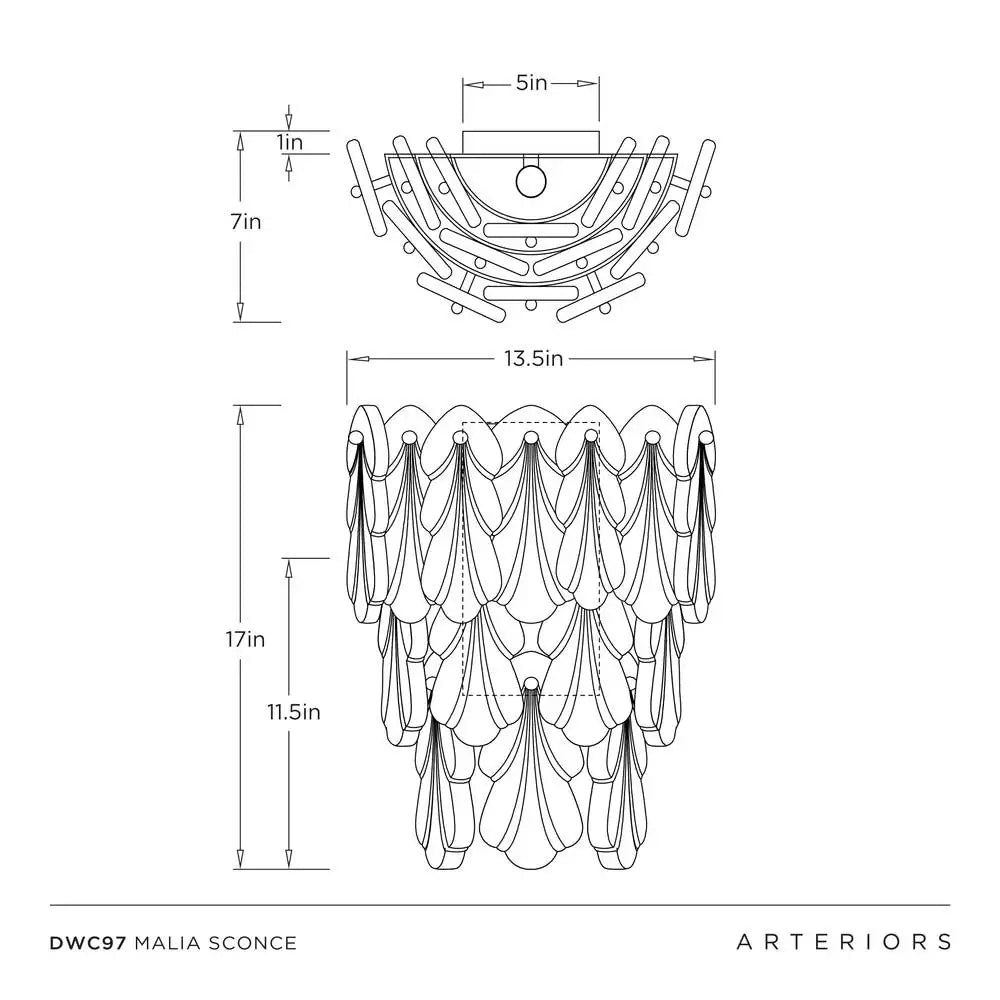 ARTERIORS, MALIA SCONCE, PENDANT LIGHT