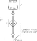 ARTERIORS, ANTON SCONCE, PENDANT LIGHT