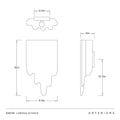 ARTERIORS, LARISSA SCONCE, PENDANT LIGHT