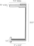 ARTERIORS MCCLAIN ACCENT TABLE - Side