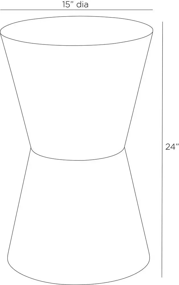ARTERIORS COSTELLO ACCENT TABLE - Side