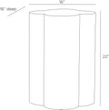 ARTERIORS HARLOW ACCENT TABLE - Side