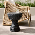 ARTERIORS KOBRA OUTDOOR ACCENT TABLE - Side