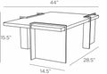 ARTERIORS BODA COFFEE TABLE - Side