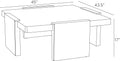 ARTERIORS CAMDEN COFFEE TABLE - Side