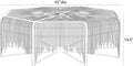 ARTERIORS ILARIA COFFEE TABLE - Side