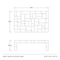 ARTERIORS MADELYN COFFEE TABLE - Side