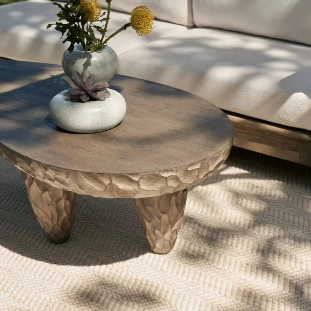 ARTERIORS CUZCO OUTDOOR COFFEE TABLE - Side