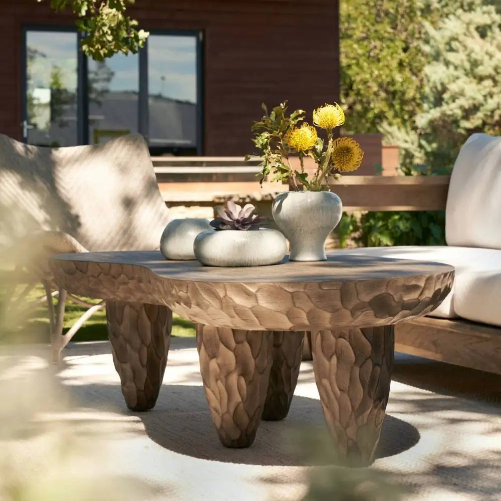 ARTERIORS CUZCO OUTDOOR COFFEE TABLE - Side