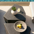 ARTERIORS DROVER OUTDOOR COFFEE TABLES - Side