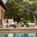 ARTERIORS DROVER OUTDOOR COFFEE TABLES - Side