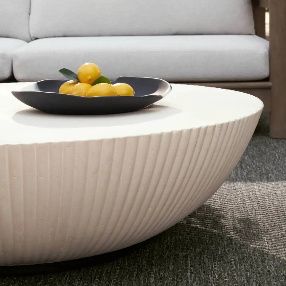 ARTERIORS ETTA OUTDOOR COFFEE TABLE - Side