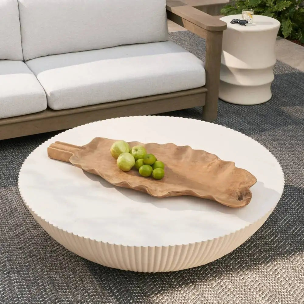 ARTERIORS ETTA OUTDOOR COFFEE TABLE - Side