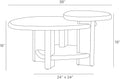 ARTERIORS FORNEY COFFEE TABLE - Side