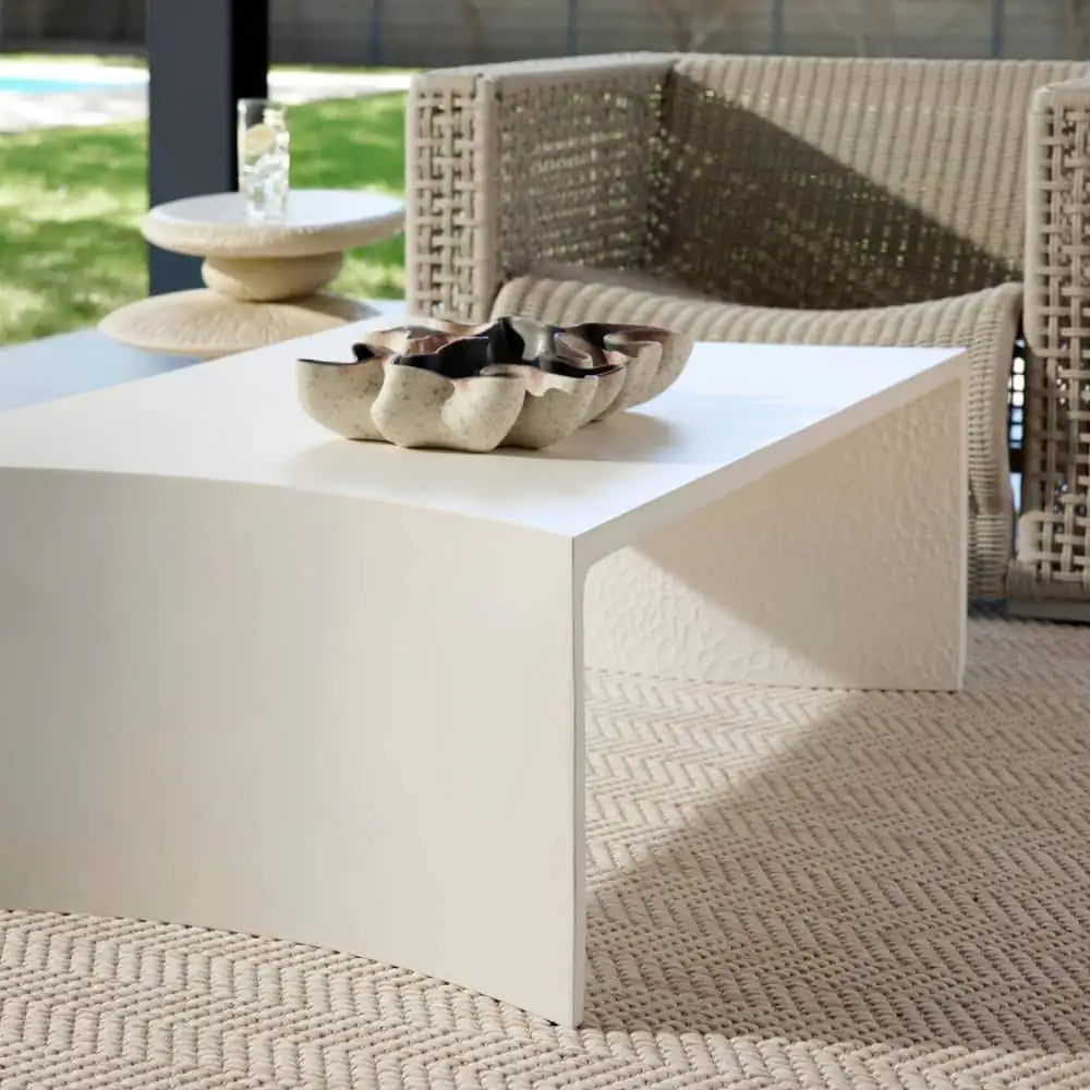 ARTERIORS HANEY OUTDOOR COFFEE TABLE - Side