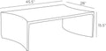 ARTERIORS HANEY OUTDOOR COFFEE TABLE - Side