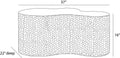 ARTERIORS INDIO OUTDOOR COFFEE TABLE - Side