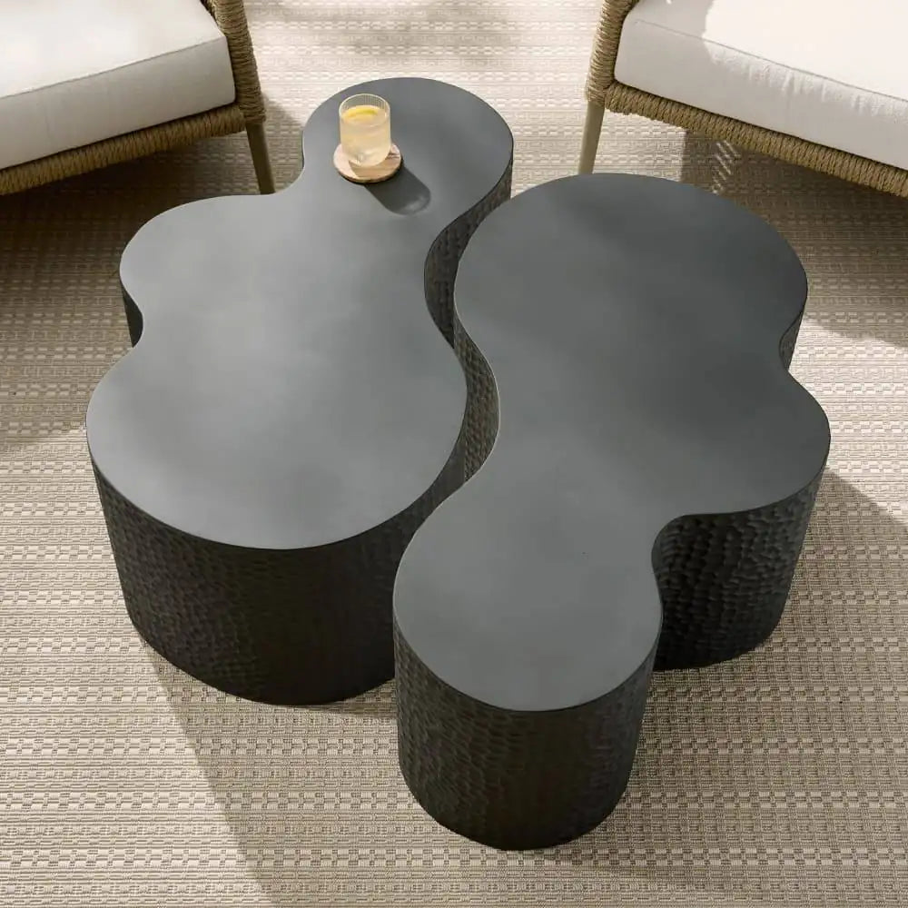 ARTERIORS INDIO OUTDOOR COFFEE TABLE - Side