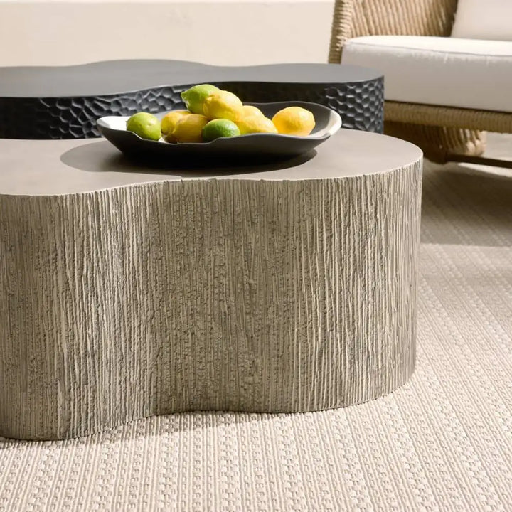 ARTERIORS INDIO OUTDOOR COFFEE TABLE - Side
