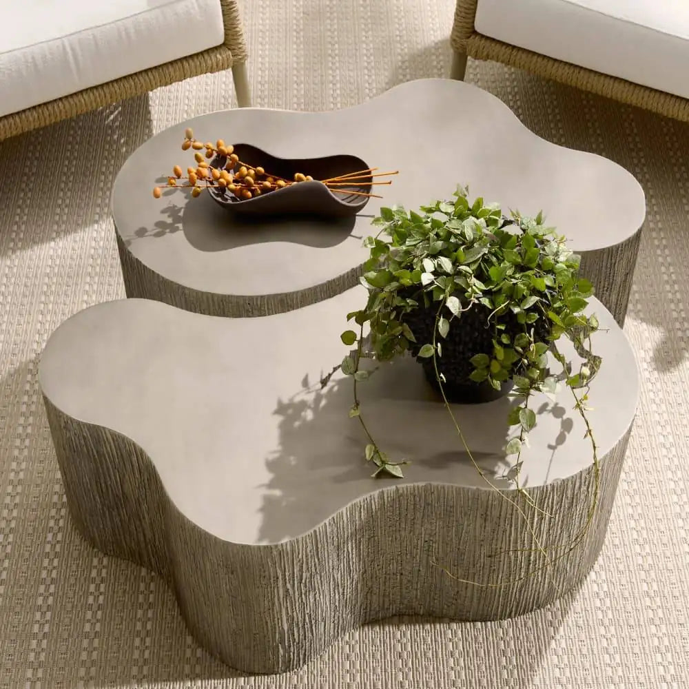 ARTERIORS INDIO OUTDOOR COFFEE TABLE - Side