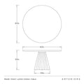 ARTERIORS RINNY DINING TABLE - Side