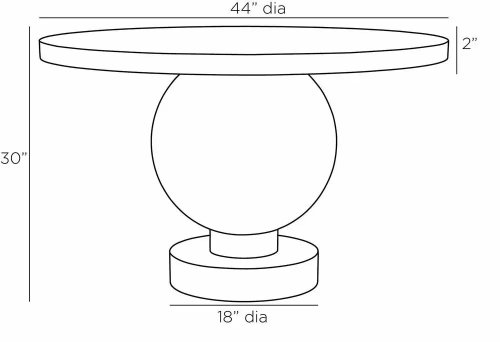 ARTERIORS BRENNA ENTRY TABLE - Side