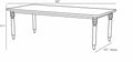 ARTERIORS ANDRADE DINING TABLE - Side