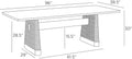 ARTERIORS DELRIO OUTDOOR DINING TABLE - Side
