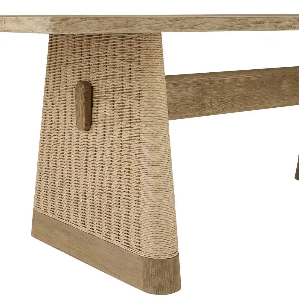 ARTERIORS DELRIO OUTDOOR DINING TABLE - Side